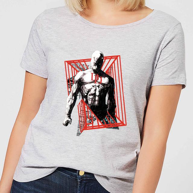 Camiseta Marvel Knights Daredevil Jaula - Mujer - Gris - XXL - Gris on Productcaster.