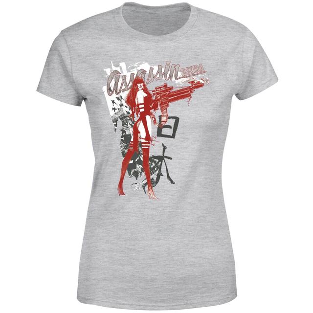 Camiseta Elektra Assassin para mujer de Marvel Knights - Gris - L - Gris on Productcaster.