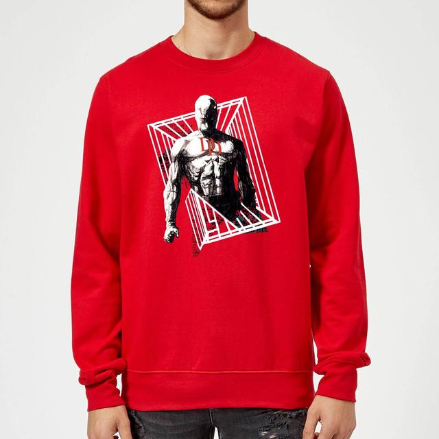 Marvel Knights Daredevil Cage Sweatshirt - Red - S - Rot on Productcaster.