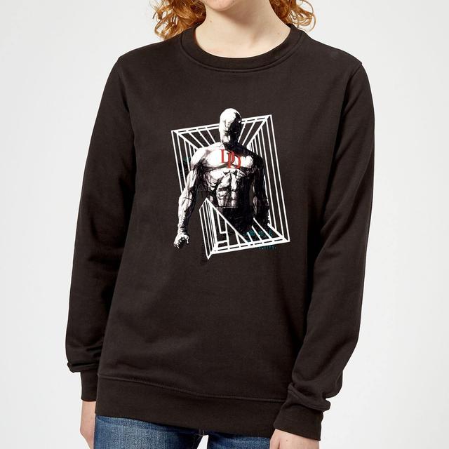 Marvel Knights Daredevil Cage Women's Sweatshirt - Black - XXL on Productcaster.