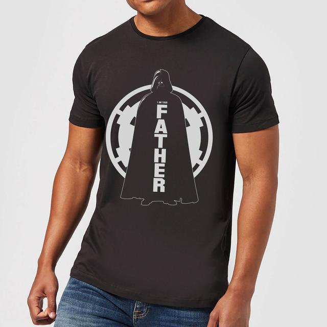 Star Wars Darth Vader Father Imperial Men's T-Shirt - Black - L - Schwarz on Productcaster.