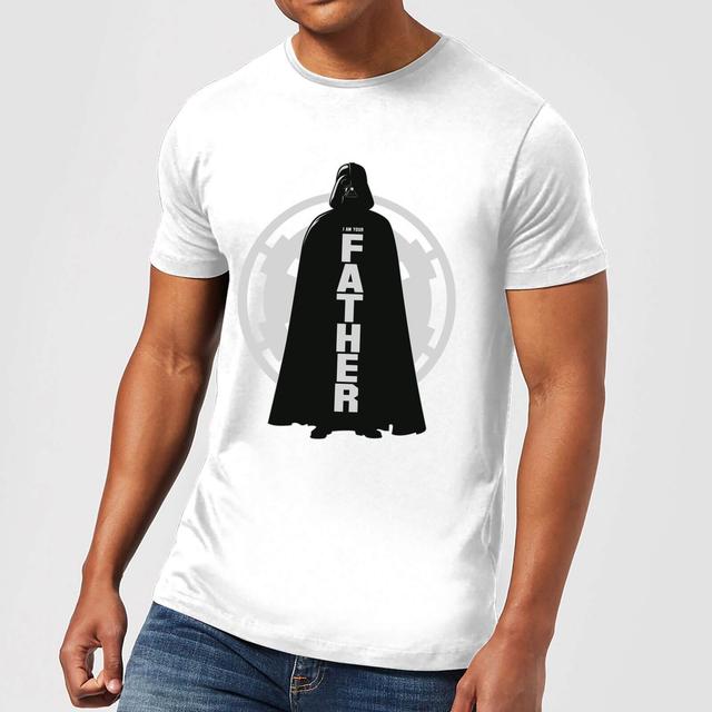 Star Wars Darth Vader Father Imperial Men's T-Shirt - White - S - Weiß on Productcaster.