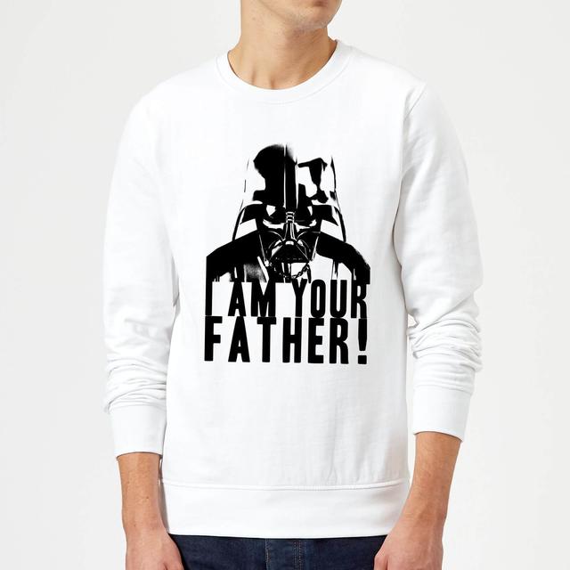 Star Wars Darth Vader I Am Your Father Confession Jumper - White - XXL - White on Productcaster.