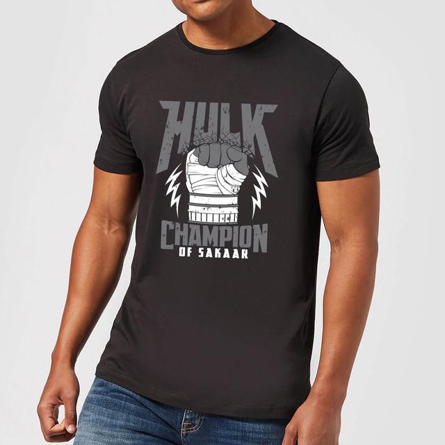 Marvel Thor Ragnarok Hulk Champion Men's T-Shirt - Black - XS on Productcaster.