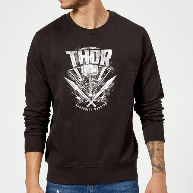 Sudadera Marvel Thor Ragnarok Martillo de Thor - Hombre - Negro - L on Productcaster.