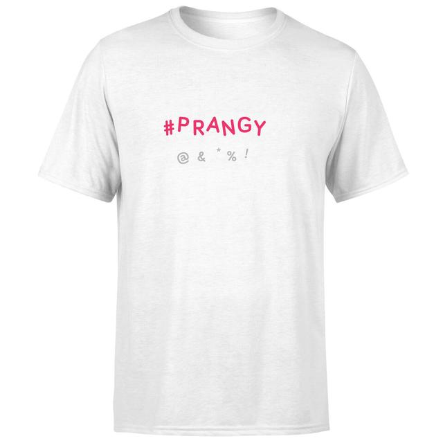 Prangy Men's T-Shirt - White - XL - Weiß on Productcaster.