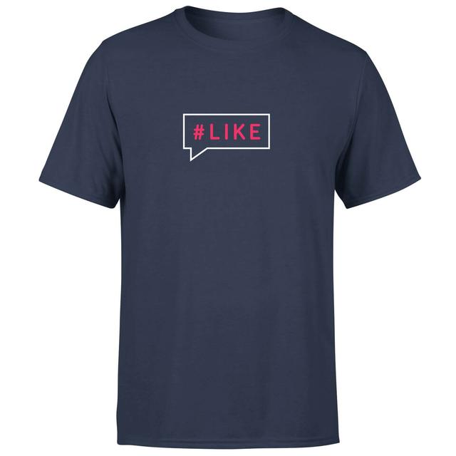 Like Men's T-Shirt - Navy - L - Marineblau on Productcaster.