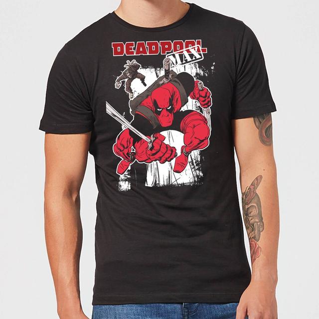 Marvel Deadpool Max Herren T-Shirt - Schwarz - XS on Productcaster.