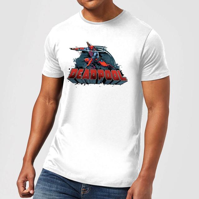 Camiseta Deadpool Sword Logo para hombre de Marvel - Blanco - XL on Productcaster.