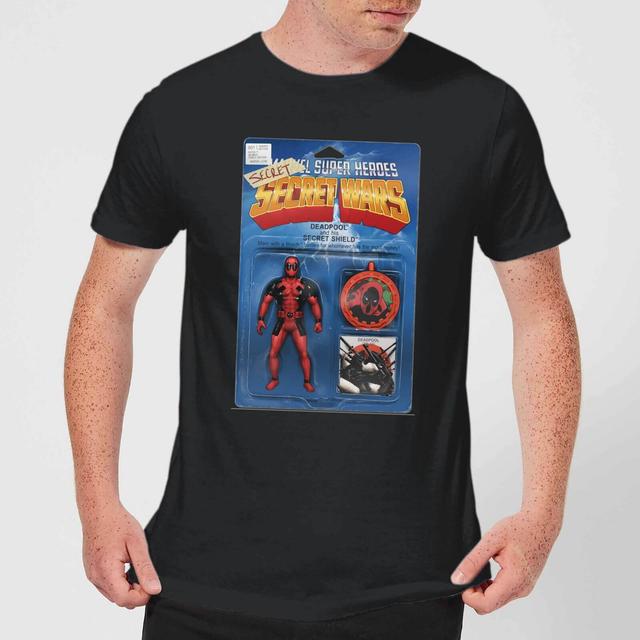 Marvel Deadpool Secret Wars Action Figure Herren T-Shirt - Schwarz - XS - Schwarz on Productcaster.