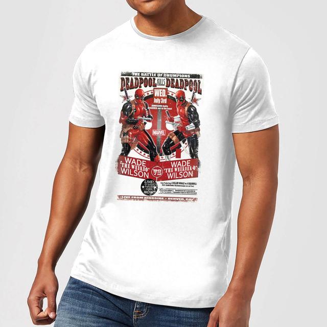 Marvel Deadpool Kills Deadpool T-shirt - Wit - S on Productcaster.