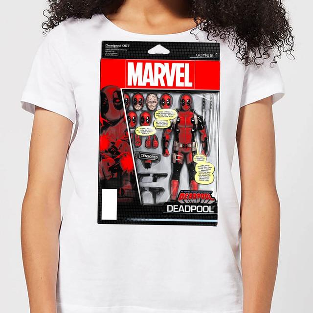 Camiseta Deadpool Action Figure para mujer de Marvel - Blanco - L - Blanco on Productcaster.