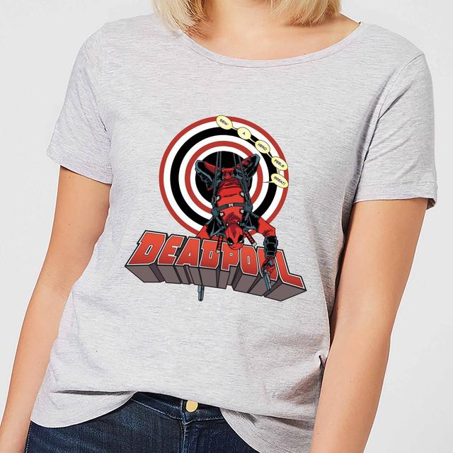 Camiseta Deadpool Upside Down para mujer de Marvel - Gris - S - Gris on Productcaster.