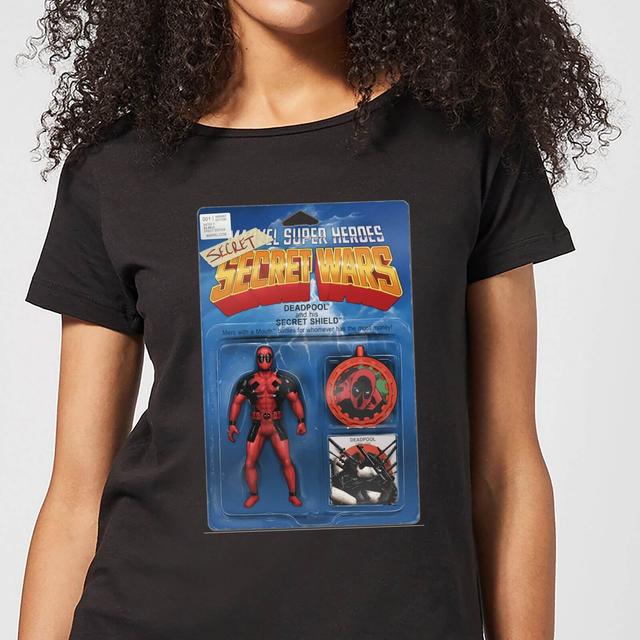 Marvel Deadpool Secret Wars Action Figure Women's T-Shirt - Black - M - Black on Productcaster.