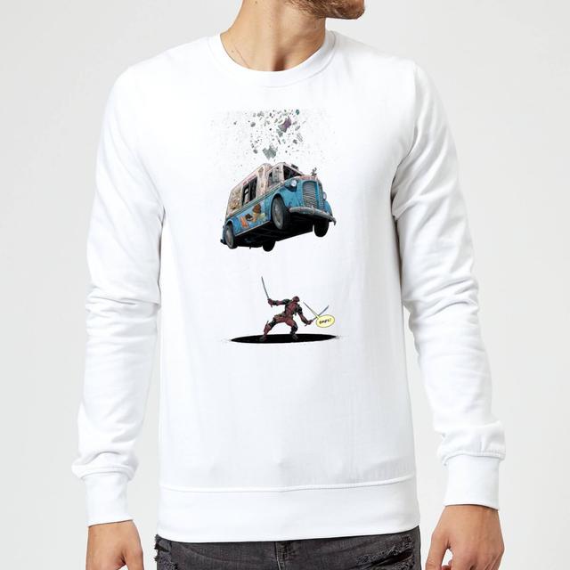 Sudadera Ice Cream Deadpool de Marvel - Blanco - XXL on Productcaster.