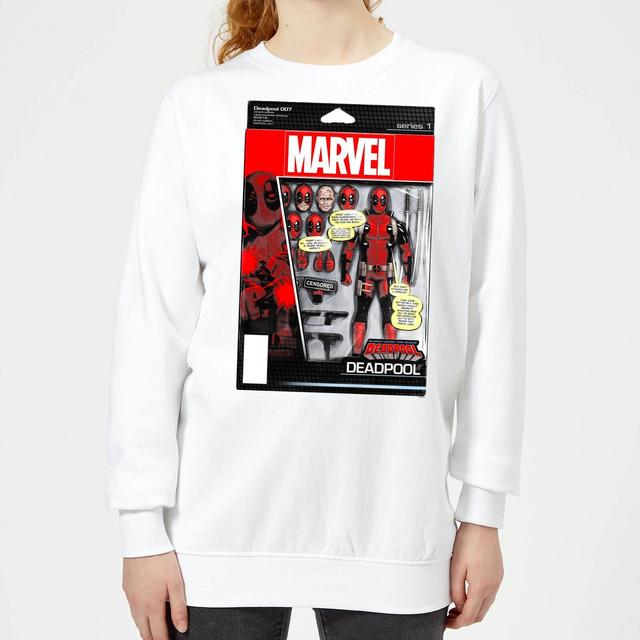 Sudadera Deadpool Action Figure para mujer de Marvel - Blanco - M - Blanco on Productcaster.