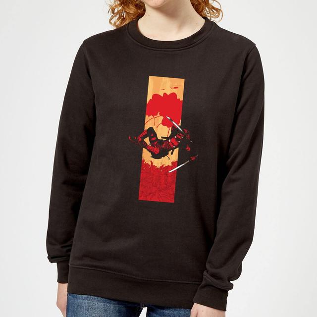 Sudadera Deadpool Blood Strip para mujer de Marvel - Negro - M - Negro on Productcaster.