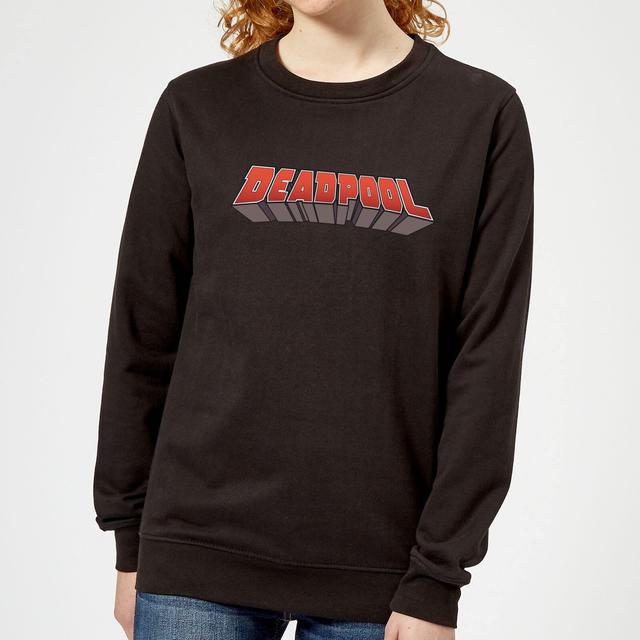 Felpa Marvel Deadpool Logo - Nero - Donna - XXL - Nero on Productcaster.