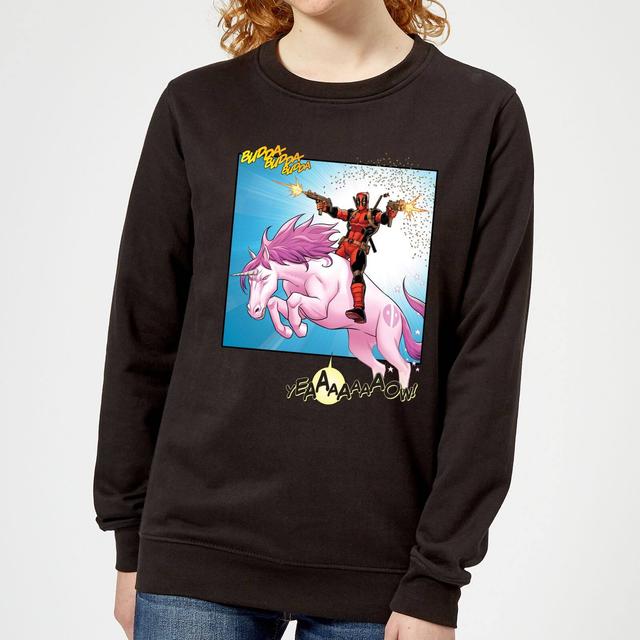 Sudadera Deadpool Unicorn Battle para mujer de Marvel - Negro - M on Productcaster.