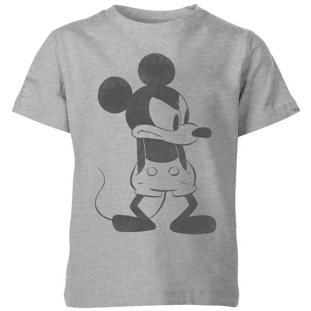 Camiseta Disney Mickey Mouse Enfadado - Niño - Gris - 11-12 años - Gris on Productcaster.