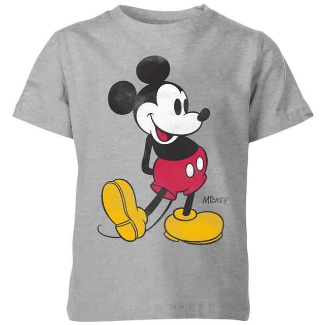 T-Shirt Disney Mickey Mouse Pose Classique - Gris on Productcaster.