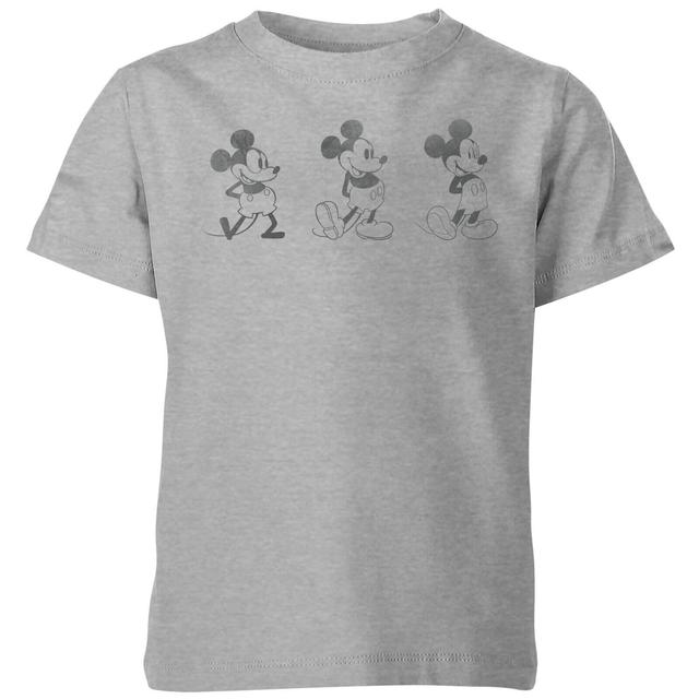 Disney Evolution Three Poses Kinder T-Shirt - Grau - 5-6 Jahre on Productcaster.