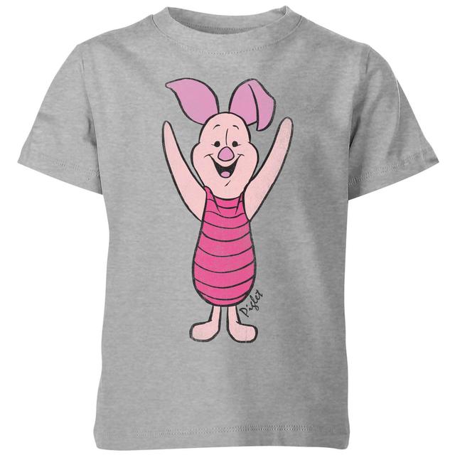 Camiseta Disney Winnie The Pooh Piglet - Niño - Gris - 7-8 años on Productcaster.