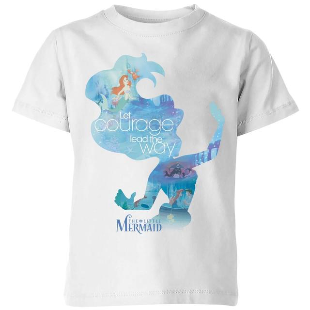 Camiseta Disney La Sirenita Silueta Ariel - Niño - Blanco - 9-10 años on Productcaster.