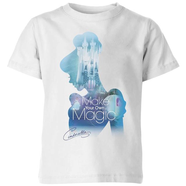 Camiseta Disney Cenicienta Silueta - Niño - Blanco - 9-10 años on Productcaster.