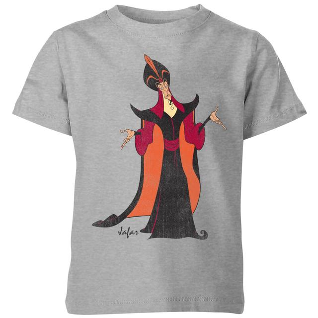 Disney Aladdin Jafar Classic Kids' T-Shirt - Grey - 3-4 Years on Productcaster.