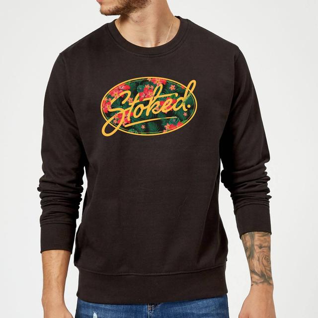 Stoked Sweatshirt - Black - M - Schwarz on Productcaster.