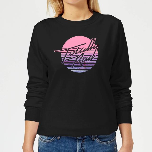 Totally Rad Women's Sweatshirt - Black - L - Black on Productcaster.