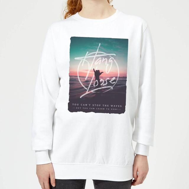 Hang Loose Women's Sweatshirt - White - M - Weiß on Productcaster.