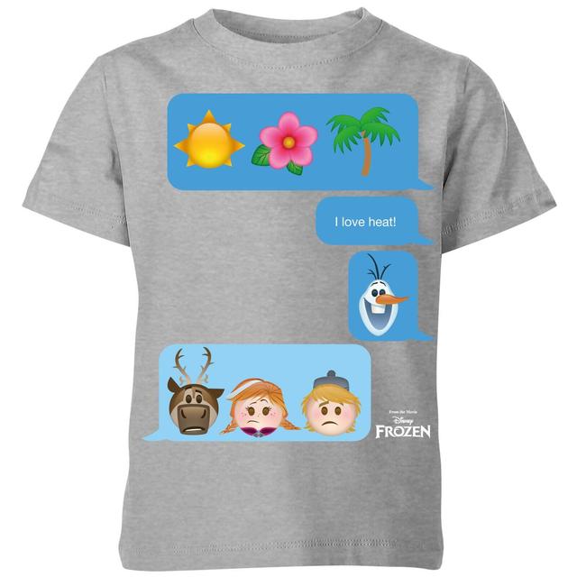 Camiseta Disney Frozen I Love Heat - Niño - Gris - 3-4 años on Productcaster.