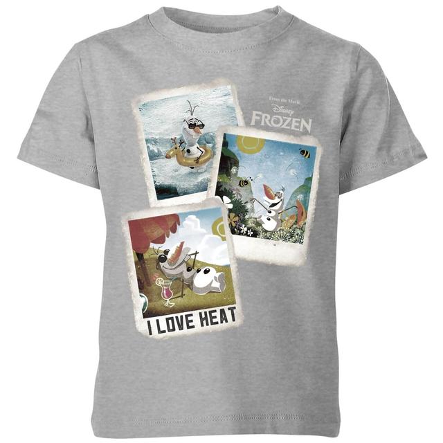 Camiseta Disney Frozen Olaf Polaroid - Niño - Gris - 9-10 años on Productcaster.