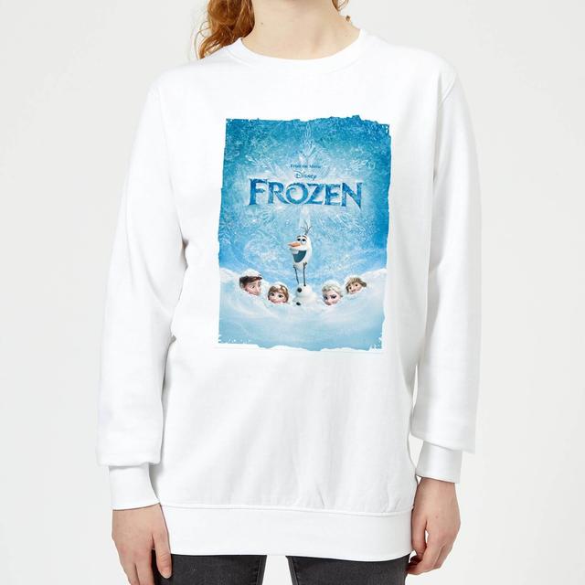 Sudadera Disney Frozen Póster - Mujer - Blanco - XXL - Blanco on Productcaster.