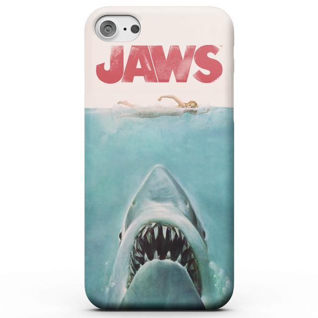 Funda Móvil Tiburón Poster para iPhone y Android - iPhone XS Max - Carcasa rígida - Mate on Productcaster.