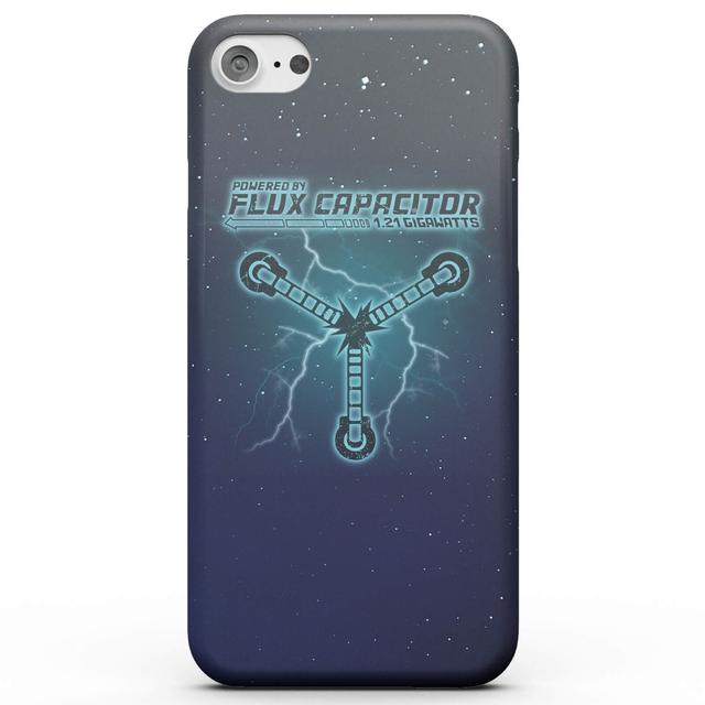 Back To The Future Powered By Flux Capacitor Phone Case - Snap Case - Matte on Productcaster.