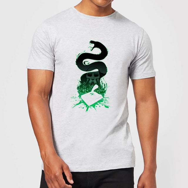 Harry Potter Nagini Silhouette Herren T-Shirt - Grau - L on Productcaster.