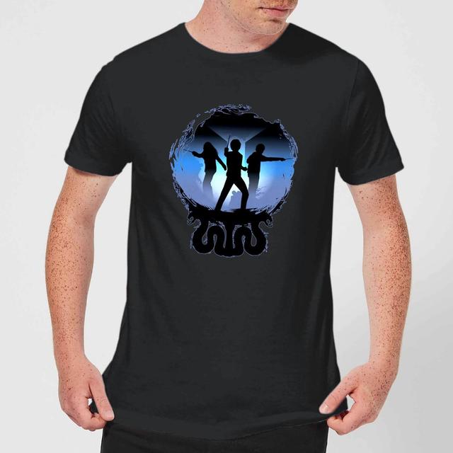 T-Shirt Homme Silhouette de Bataille - Harry Potter - Noir - L - Noir on Productcaster.