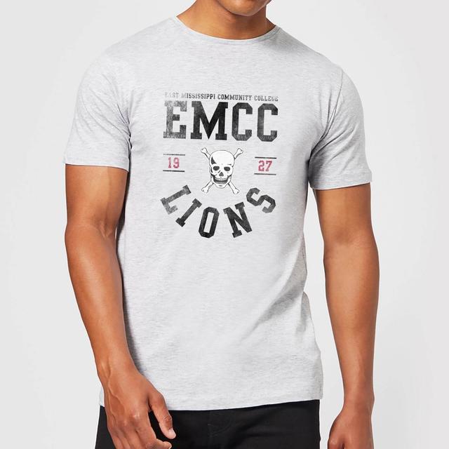 East Mississippi Community College Lions Men's T-Shirt - Grey - XL on Productcaster.