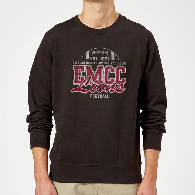 East Mississippi Community College Lions Distressed Sweatshirt - Black - XXL on Productcaster.