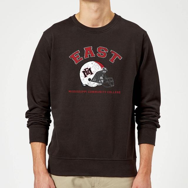 East Mississippi Community College Helmet Sweatshirt - Black - S on Productcaster.