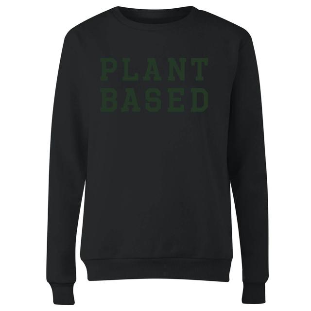 Plant Based Women's Sweatshirt - Black - XL - Schwarz on Productcaster.