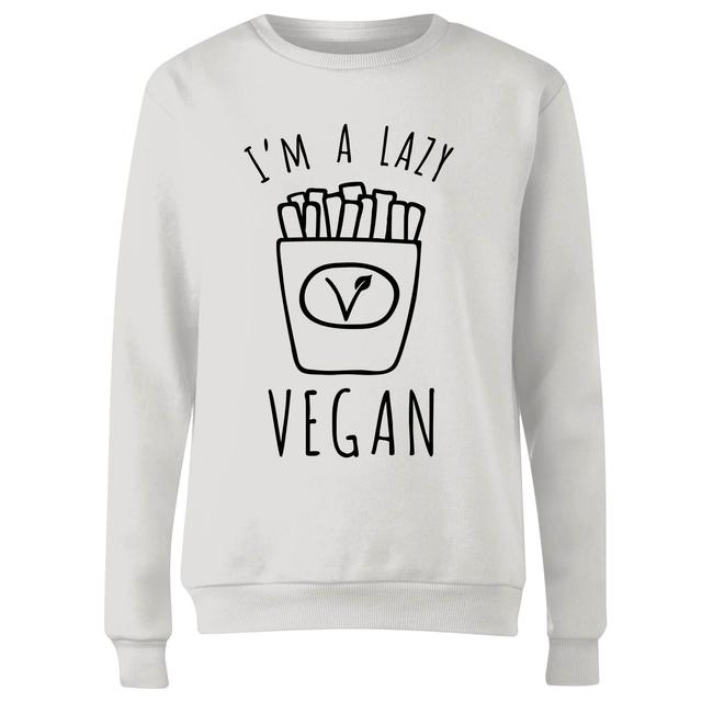 Lazy Vegan Women's Sweatshirt - White - XS - Weiß on Productcaster.