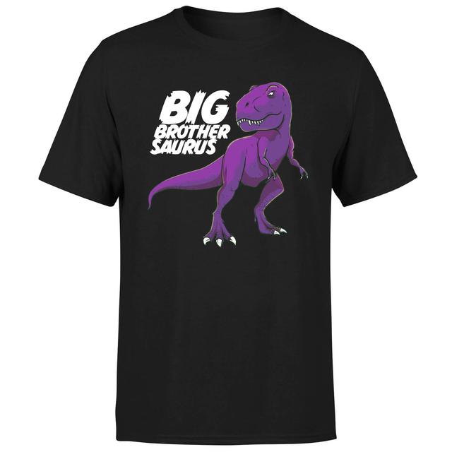 Im A Big Brothersaurus Men's T-Shirt - Black - XS - Schwarz on Productcaster.