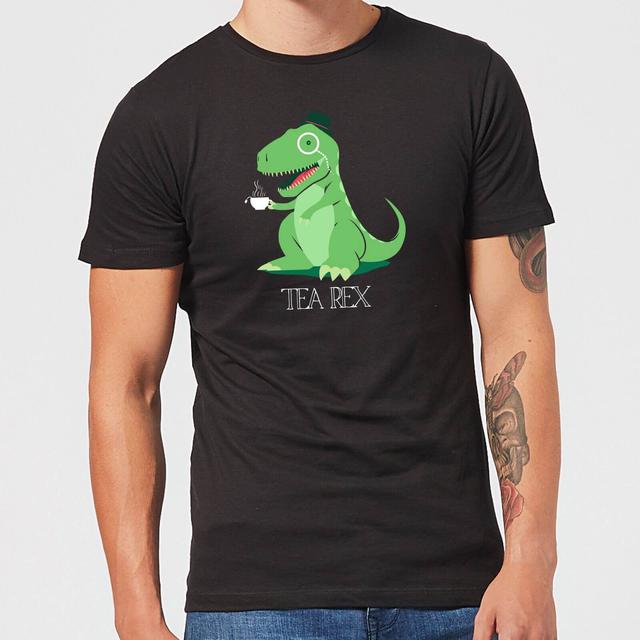 Tea Rex Männer T-Shirt – Schwarz - XL on Productcaster.