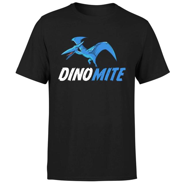 Dino Mite Men's T-Shirt - Black - XXL - Schwarz on Productcaster.