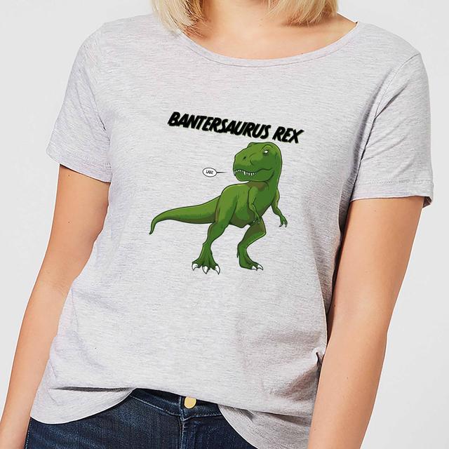 Bantersaurus Rex Women's T-Shirt - Grey - XXL - Grau on Productcaster.