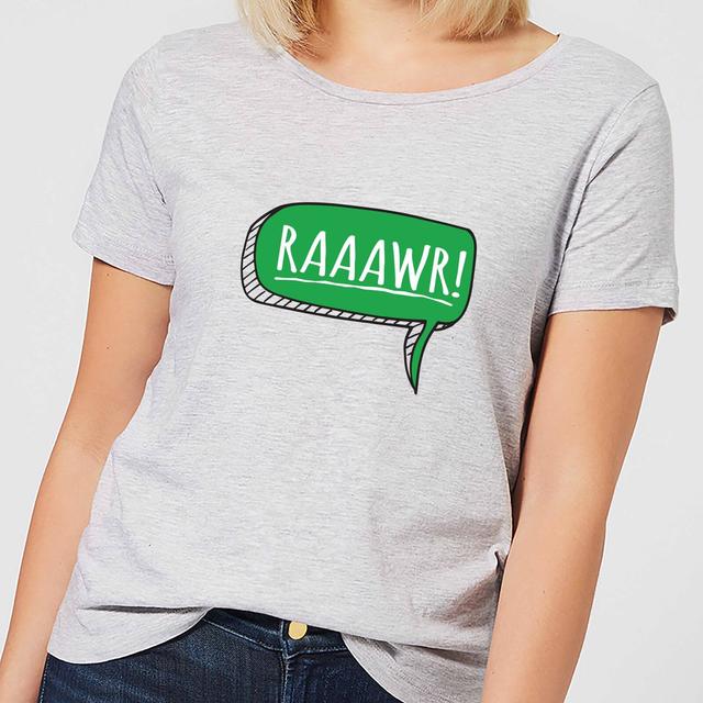 Raaawr Women's T-Shirt - Grey - M - Grau on Productcaster.